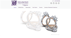 Desktop Screenshot of diamondcreationsbyramona.com